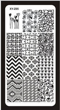 Пластина для стемпінгу XY-Z05