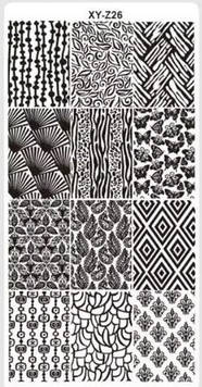 Пластина для стемпінгу XY-Z26