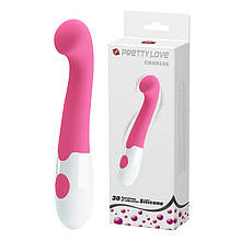 Вибратор для стимуляції точки G Pretty Love Charles Vibrator Pink
