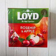 Чай Loyd Rosehip s Apple шиповник-яблоко 40г (20 пирамидок)