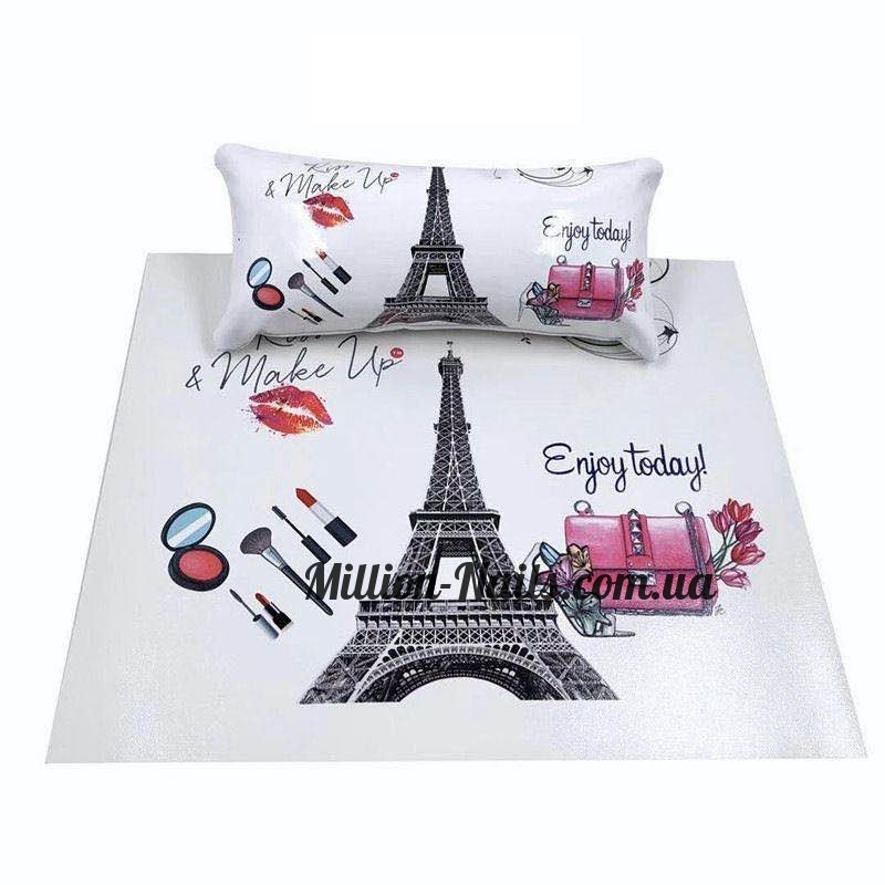 Підлокітник для манікюру з килимком, з малюнками(Париж)