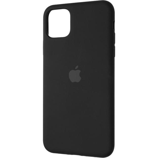 Силиконовый чехол Silicon Case для Iphone 12 Pro Max черный -3