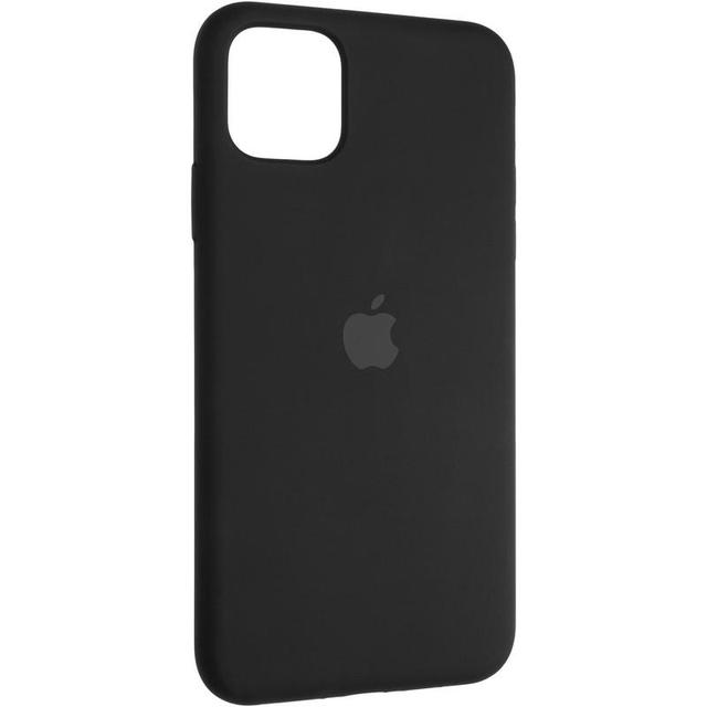 Силиконовый чехол Silicon Case для Iphone 12 Pro Max черный -1