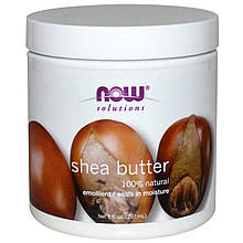 Олія ші NOW Foods Solutions Shea Butter 207 ml