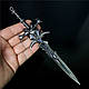 Брелок Меч 22 см World Of Warcraft Frostmourne Світ Військового Ремесла Крижана Скорбота WoW 21.154, фото 5