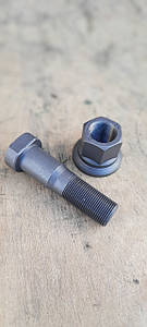 54321-3104051 Болт переднього колеса МАЗ Євро М22*1,5 L=85 з гайкою (543213104051)