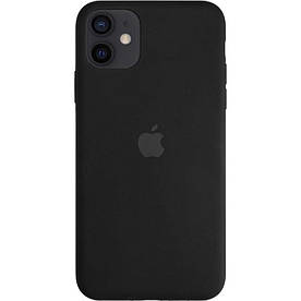 Чохол Silicone Case для Apple iPhone 12 Mini силіконовий, Чорний