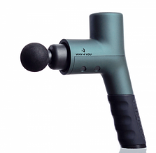 Вібраційний ударний масажер-пістолет Elite Massager Gun Way4You