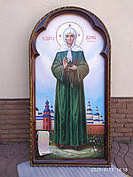 Икона писаная храмовая Святая Блаженная Матрона Московская