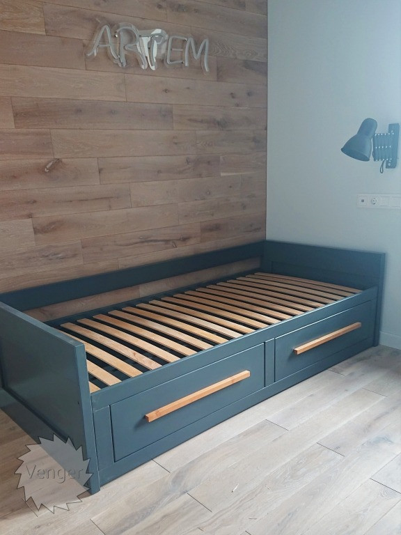 Детская кровать - трансформер 80/160*200 с ящиками "Кай" ТМ "Venger ...