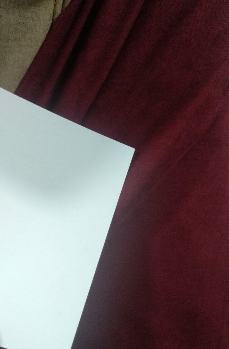 Бордова турецька тканина для штор PETEK