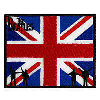 Нашивка BEATLES 2 с британским флагом