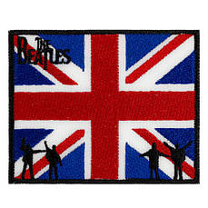 Нашивка BEATLES 2 з британським прапором