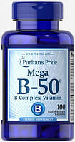 B-50 B-Complex Vitamin Puritan's Pride, 100 таблеток