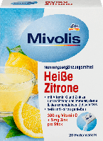 Гарячий напій від простуди Mivolis Vitamin C & Zink, 20 шт.