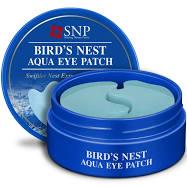 Гідрогелеві патчі для повік SNP Bird's Nest Aqua з екстрактом ластівчиного гнізда