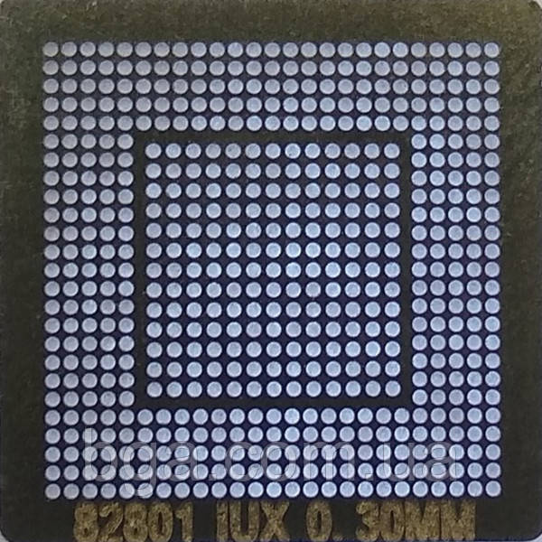Трафарет BGA Intel AM82801IUX SLB8N 0.3 mm