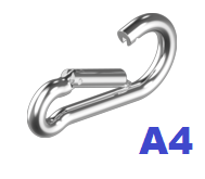 Карабін 5 мм пожежний А4