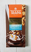 Шоколад молочный с миндалем TRAPA Intenso 175г (Испания)