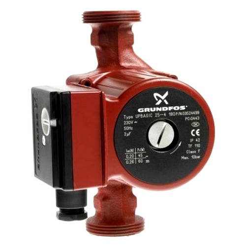 «Grundfos» Циркуляционный насос UPBASIC 25-6 + гайки (ID#4220423), цена ...