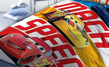 Постільна білизна ТАЧКИ СКОРНІСТЬ напівторний 150x200