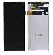 Дисплей (екран) для Sony i3113 Xperia 10/i3123/i4113/i4193/XA3 + тачскрін, чорний, оригінал