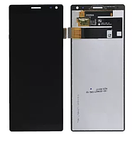 Дисплей (экран) для Sony i3113 Xperia 10/i3123/i4113/i4193/XA3 + тачскрин, черный, оригинал