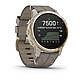 Смарт-годинник Garmin Fenix 6S Pro Solar золотавий з бежевим замшевим ремінцем, фото 3