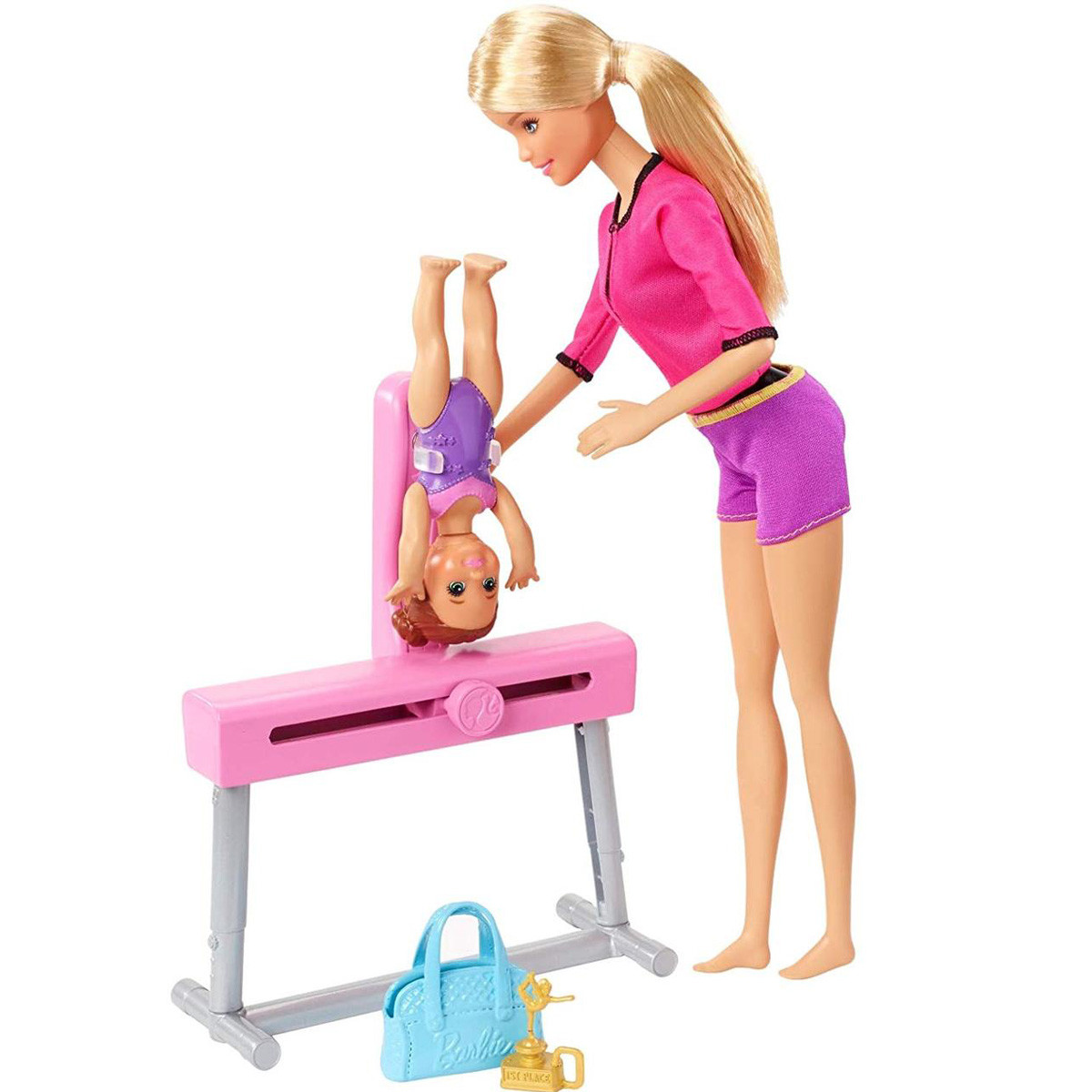 Лялька Барбі Тренер зі спортивної гімнастики - Barbie You can be Gymnastics Coach