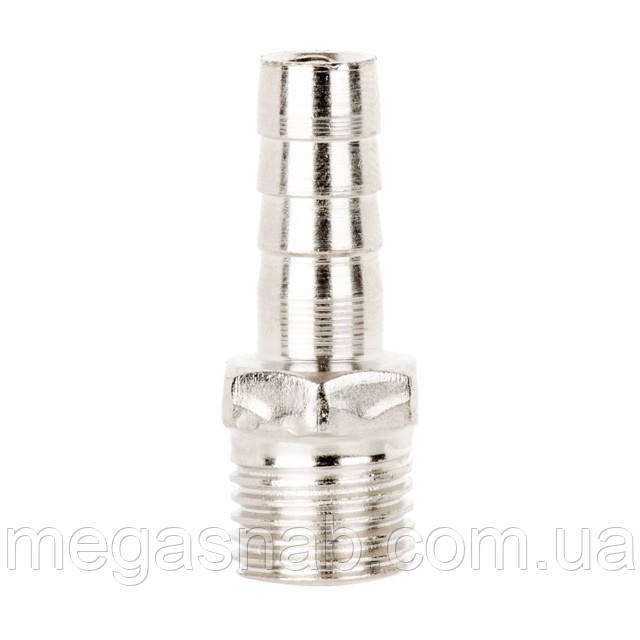 Перехідник Intertool зовнішня різьба 1/2" на шланг 10мм PT-1841