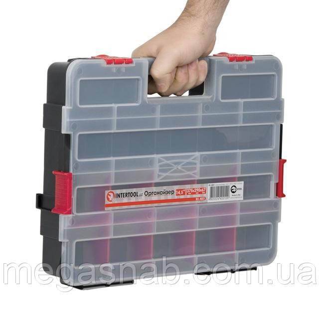 Органайзер Intertool 14.5" 375*290*67мм BX-4021