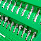 Набір інструментів Intertool 1/4" і 1/2" 94ед 4-32 мм ET-6094SP, фото 6