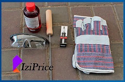 МЕГА НАБІР! Масло SuperOil 0.25 л. + свічка Oregon . + захисні окуляри + рукавички спилкові + напилок Штиль