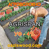 Агроволокно чорне UV-P 4% AGRISPAN-АГРИСПАН Польська якість за доступною ціною., фото 5