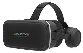 3D окуляри віртуальної реальності Shinecon VR SC-G04E, чорні