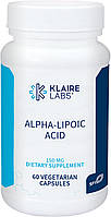 Klaire Alpha-lipoic acid / Альфа-липоевая кислота 150 мг 60 капсул