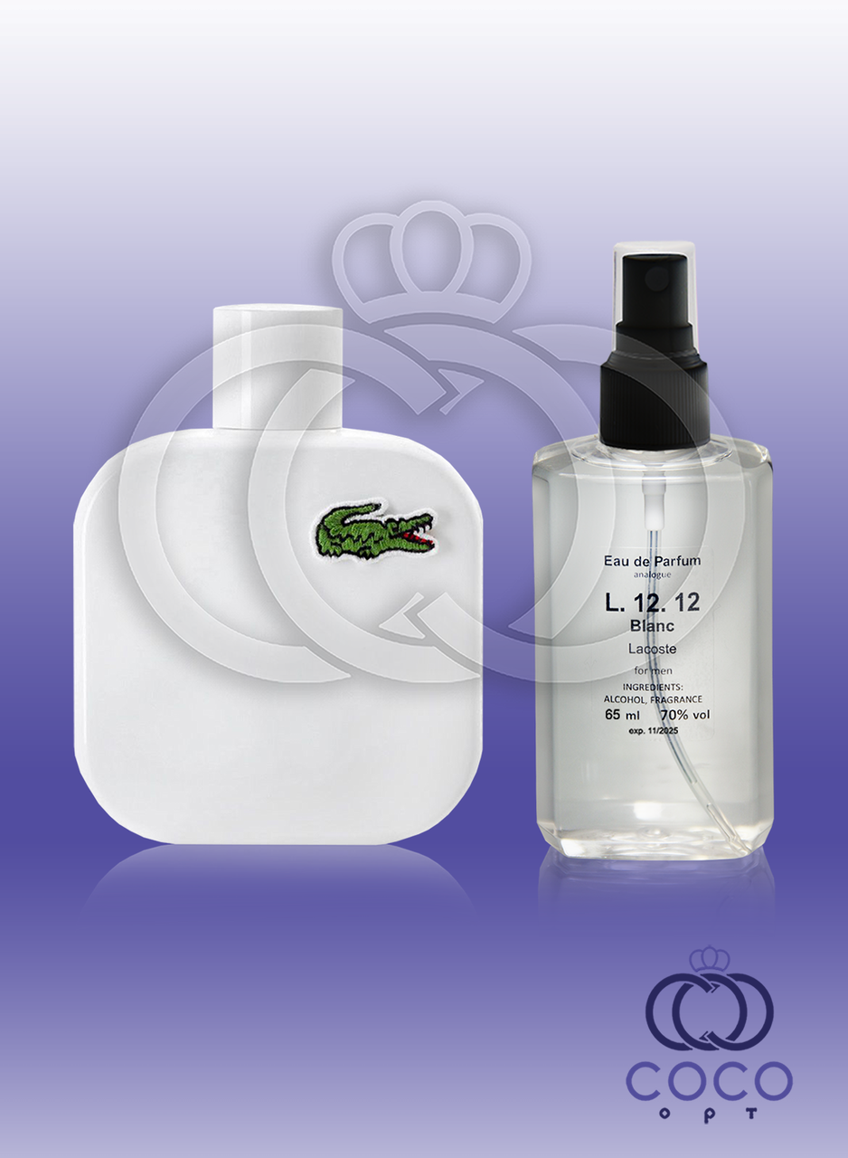 Парфум аналог Eau De Lacoste L. 12.12 Blanc 65 ML, фото 1