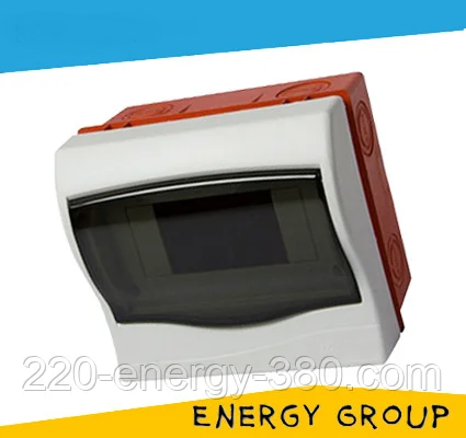 Пластиковий 9-модульний корпус, вбудований, фото 1