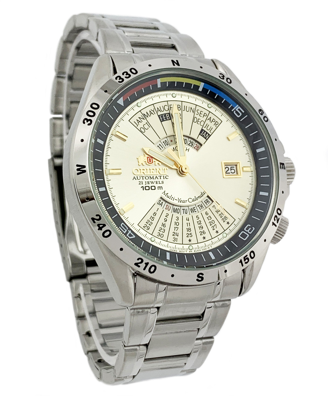 Годинник чоловічий Orient FEU03002CW механічний, фото 1