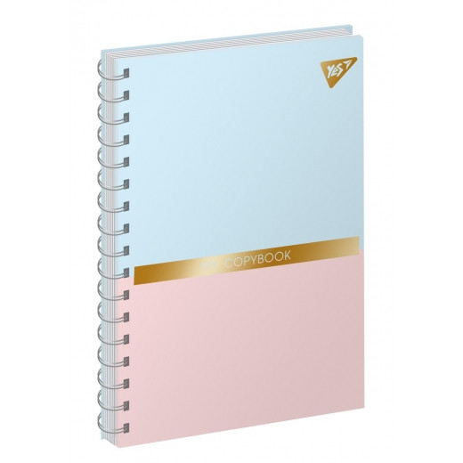 Блокнот А5 64 лінія YES 7БЦ подвійна спіраль My Notebook