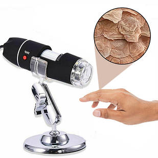 Цифровий USB мікроскоп Digital Microscope Zoom з LED підсвічуванням