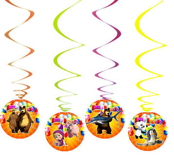 "Маша та Міша" - Спіральки 6 шт. в уп.