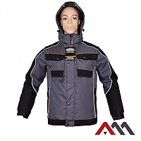 Утепленная защитная куртка Artmas PROFESSIONAL WINOX Серый/черный, M