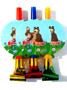 "Маша та Міша" - Язички гудки (6 шт. в уп.)