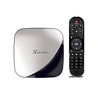 TV приставка Rockchip X88 Pro RK3318, 2GB RAM, 16GB ROM, чорна зі сріблом