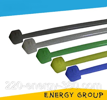 Кабельна стяжка 200х5 мм, фото 1