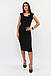 Класичне жіноче плаття-футляр Roksen, чорний, фото 2