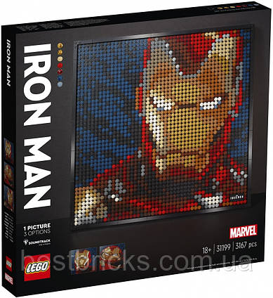 Lego Art Залізна людина 31199