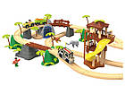 🚗 Дерев'яна залізниця "Джунглі" PlayTive Junior 3,7 м 45 ел. Німеччина, фото 2