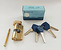 Циліндр Apecs Standart EC-70-C-G золото ключ/поворотник, фото 3